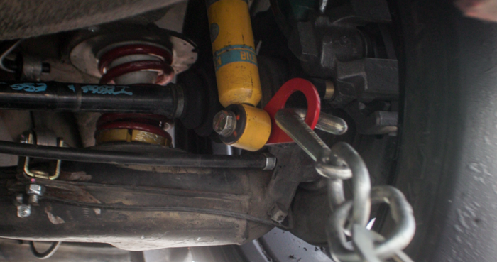 Rear BMW Tie Down Strap Hook (E30, E36, E46)