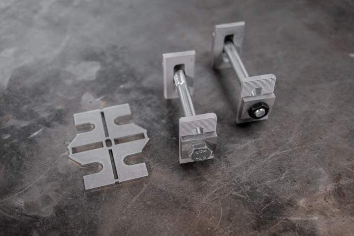 Garagistic - BMW E30 Serrated Camber and Toe Adjustment Brackets - Z3 compatible