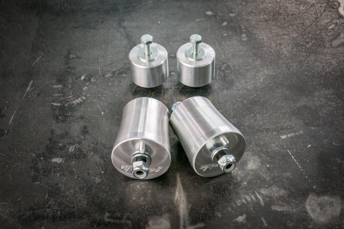 BMW E30 318 M42 Aluminum Engine Mount Bushings - 11811137076