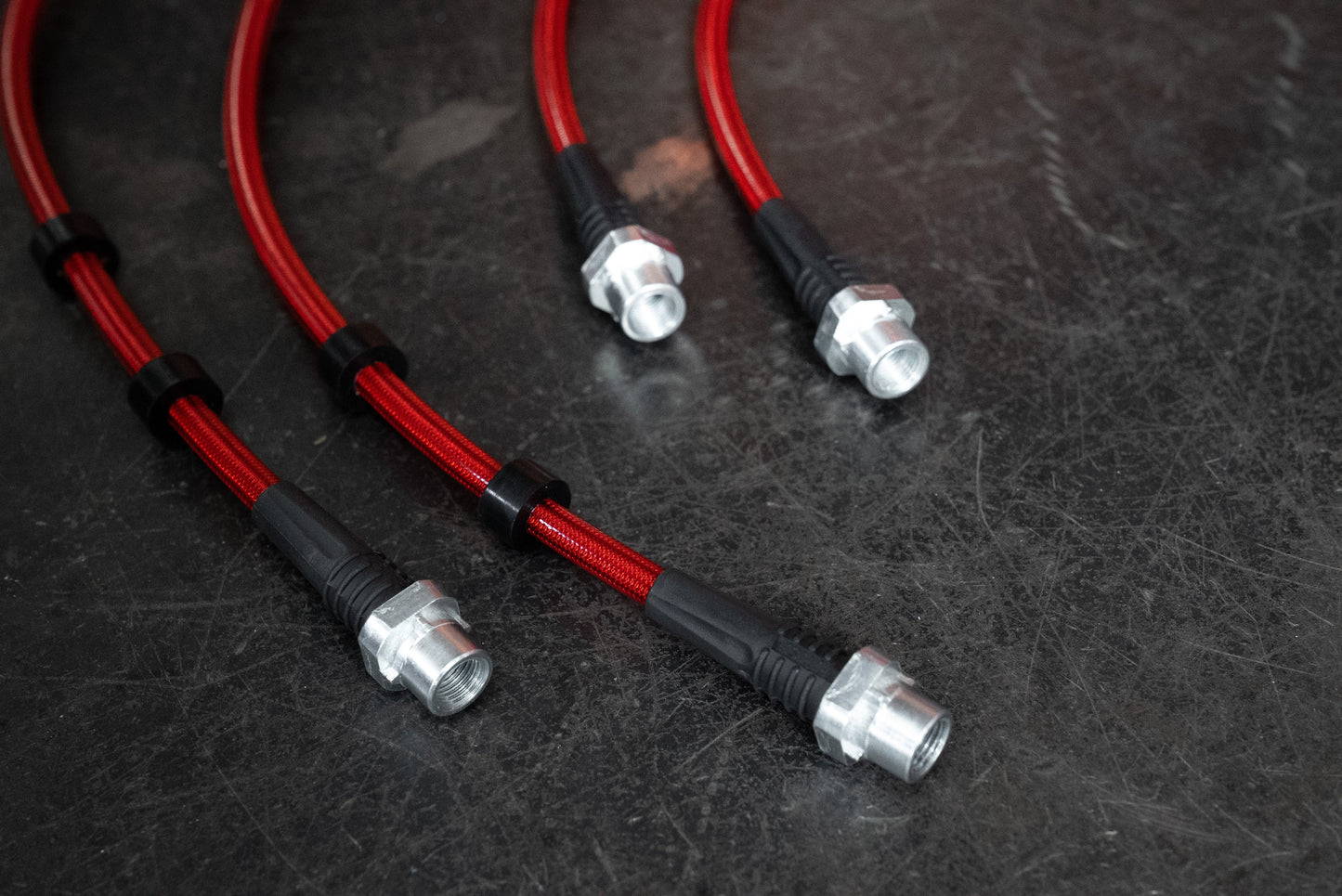 BMW M2 F87 Stainless Steel Complete 6 Brake Line Kit - DOT Compliant
