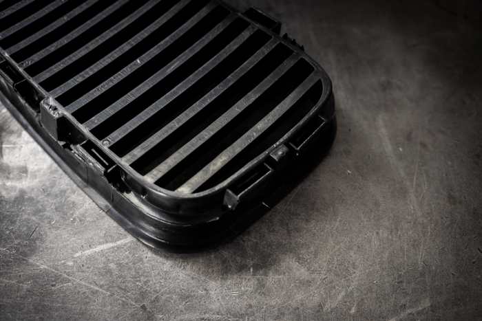 Garagistic - E36 (92-95) Matte Black Kidney Grille Set - 51138122237, 51138122238