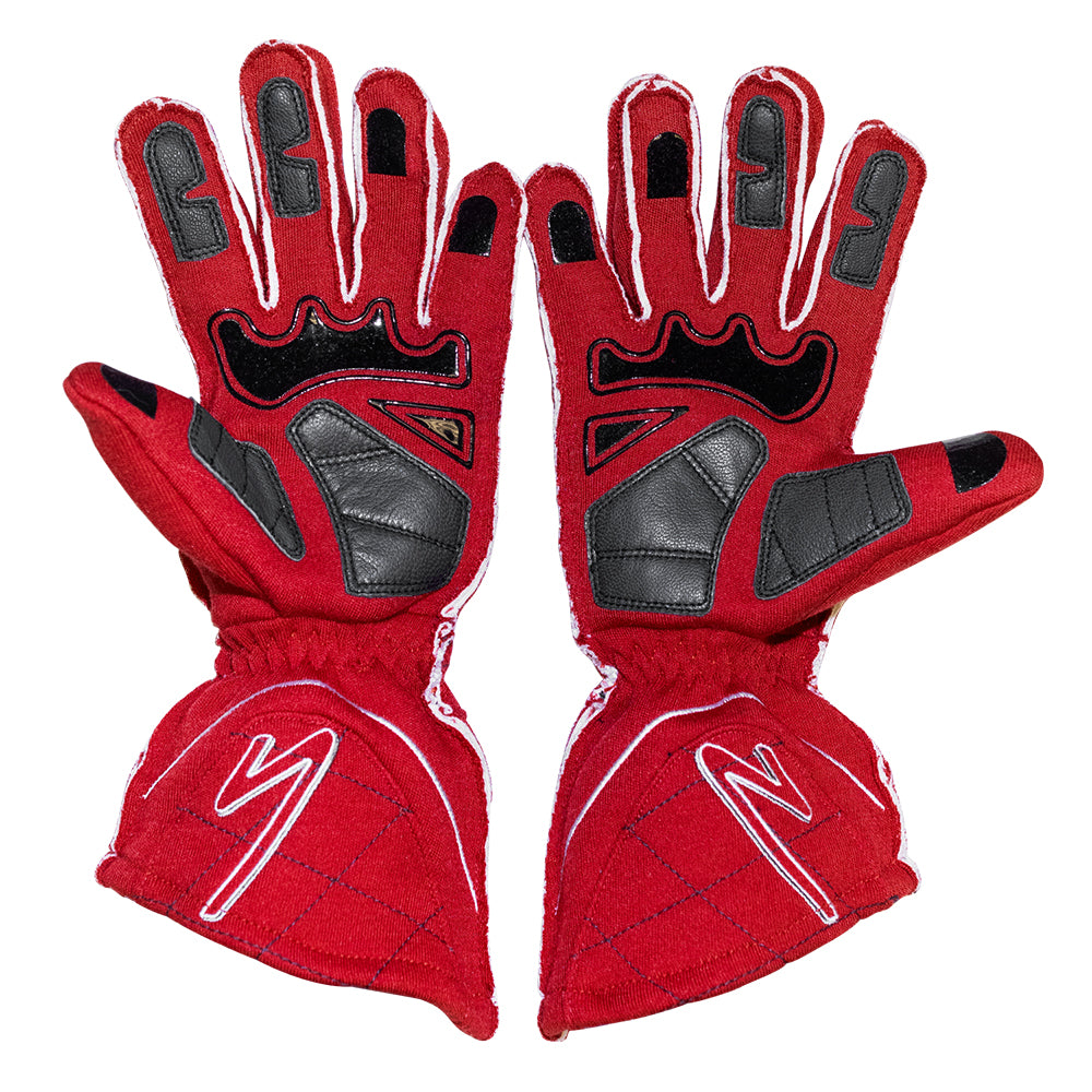 Zamp ZR-50 SFI 3.3/5 Race Gloves Red Large