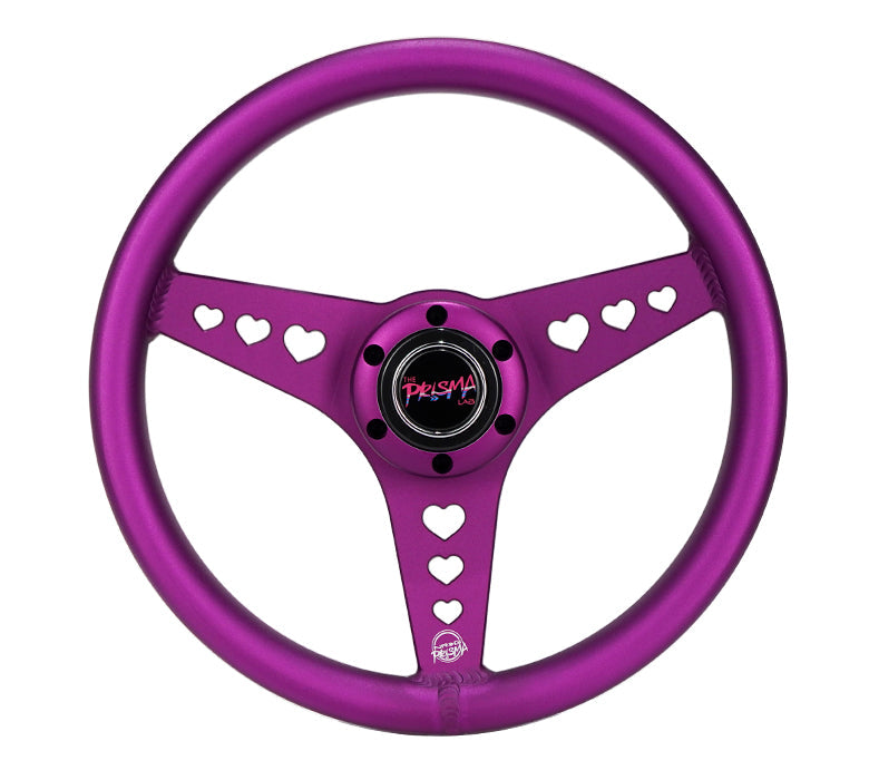 NRG - HEART CUTOUT ALUMINUM STEERING WHEEL
