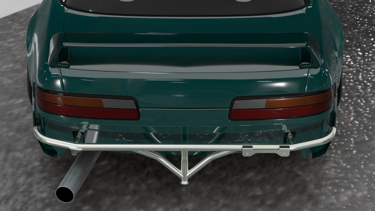 True Focus Fabrication - Nissan 240SX S13 Coupe / Vert - Rear Standard Bash Bar