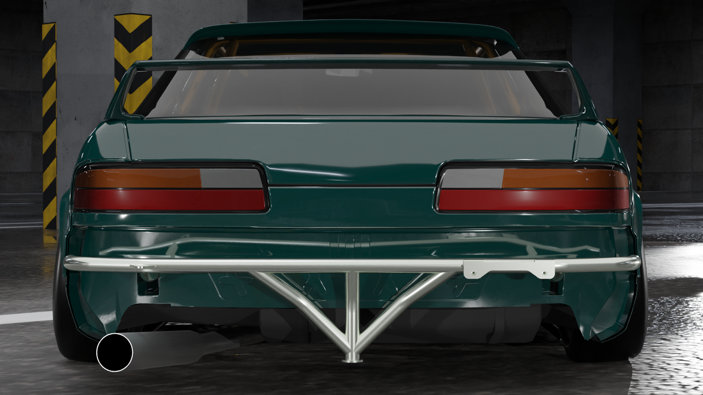 True Focus Fabrication - Nissan 240SX S13 Coupe / Vert - Rear Standard Bash Bar