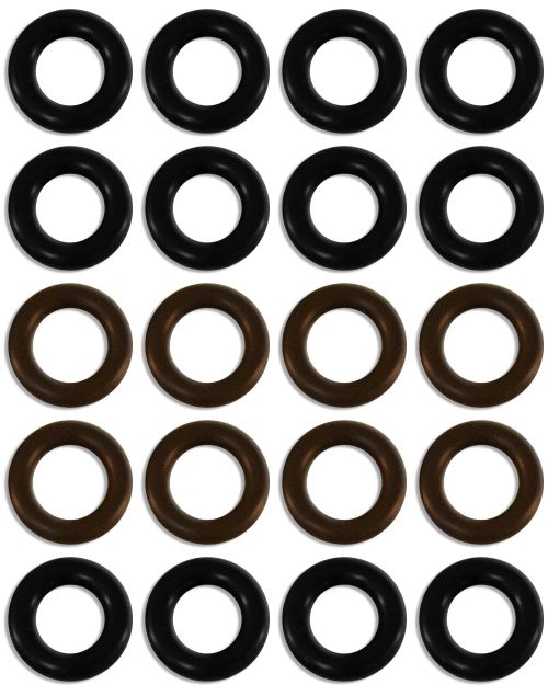 Fuel Injector Clinic - Universal seal kit for 4 cyl Fuel Injector Clinic injectors w/14mm seals (slk-univ-14mm-x-4)