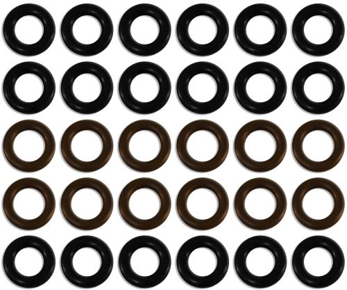 Fuel Injector Clinic - Universal seal kit for 6 cyl Fuel Injector Clinic injectors w/14mm seals (slk-univ-14mm-x-6)