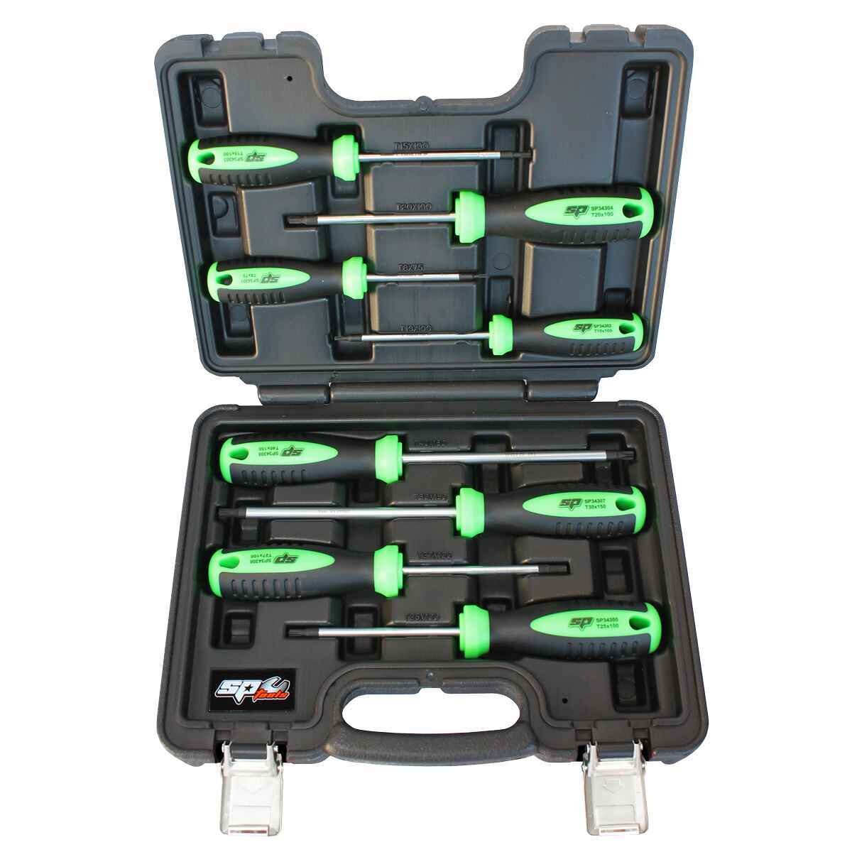 SP Tools USA - 8PC TAMPER-RESISTANT TORX SCREWDRIVER SET