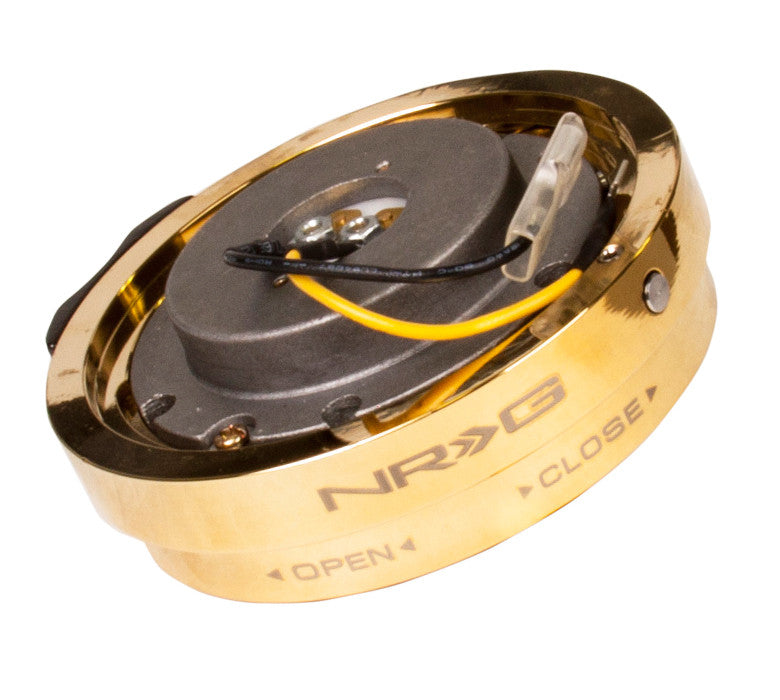 NRG SRK-400C/GD: Thin Version Quick Release Kit (Chrome Gold)