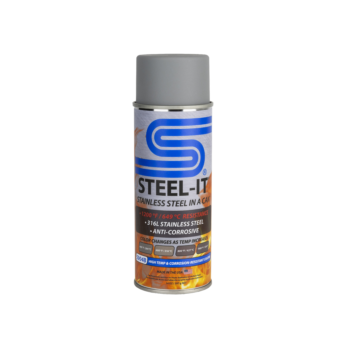 Steel-It | HIGH TEMP & CORROSION-RESISTANT AEROSOL