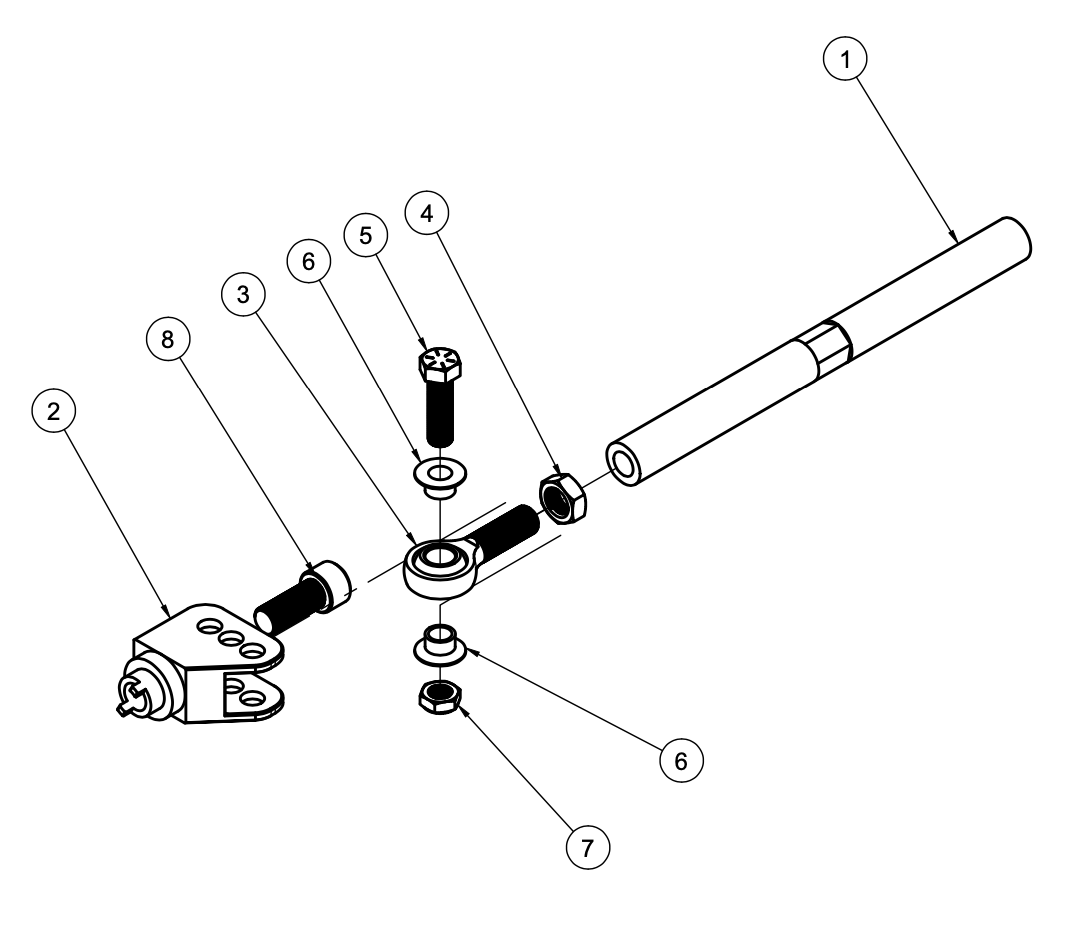 FDF Raceshop - NISSAN 350Z / S-CHASSIS / INFINITI G35 MEGA MANTIS TIE ROD ASSEMBLY SPARE PARTS