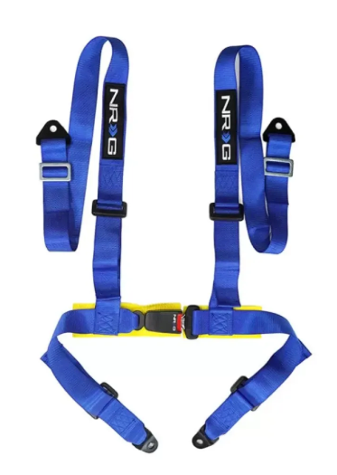 NRG - NRG 4 Point Seat Belt Harness Buckle Up