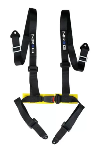 NRG - NRG 4 Point Seat Belt Harness Buckle Up