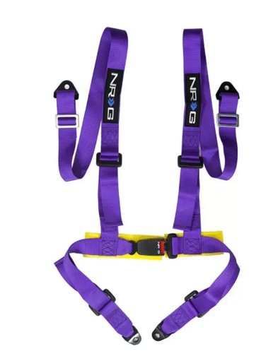 NRG - NRG 4 Point Seat Belt Harness Buckle Up