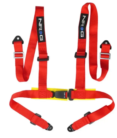 NRG - NRG 4 Point Seat Belt Harness Buckle Up