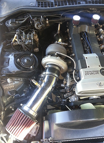 TOYOTA SUPRA LEXUS IS300 GS 2JZ-GE T4 TWIN SCROLL TURBO MANIFOLD + INTAKE MANIFOLD 6 INJECTOR