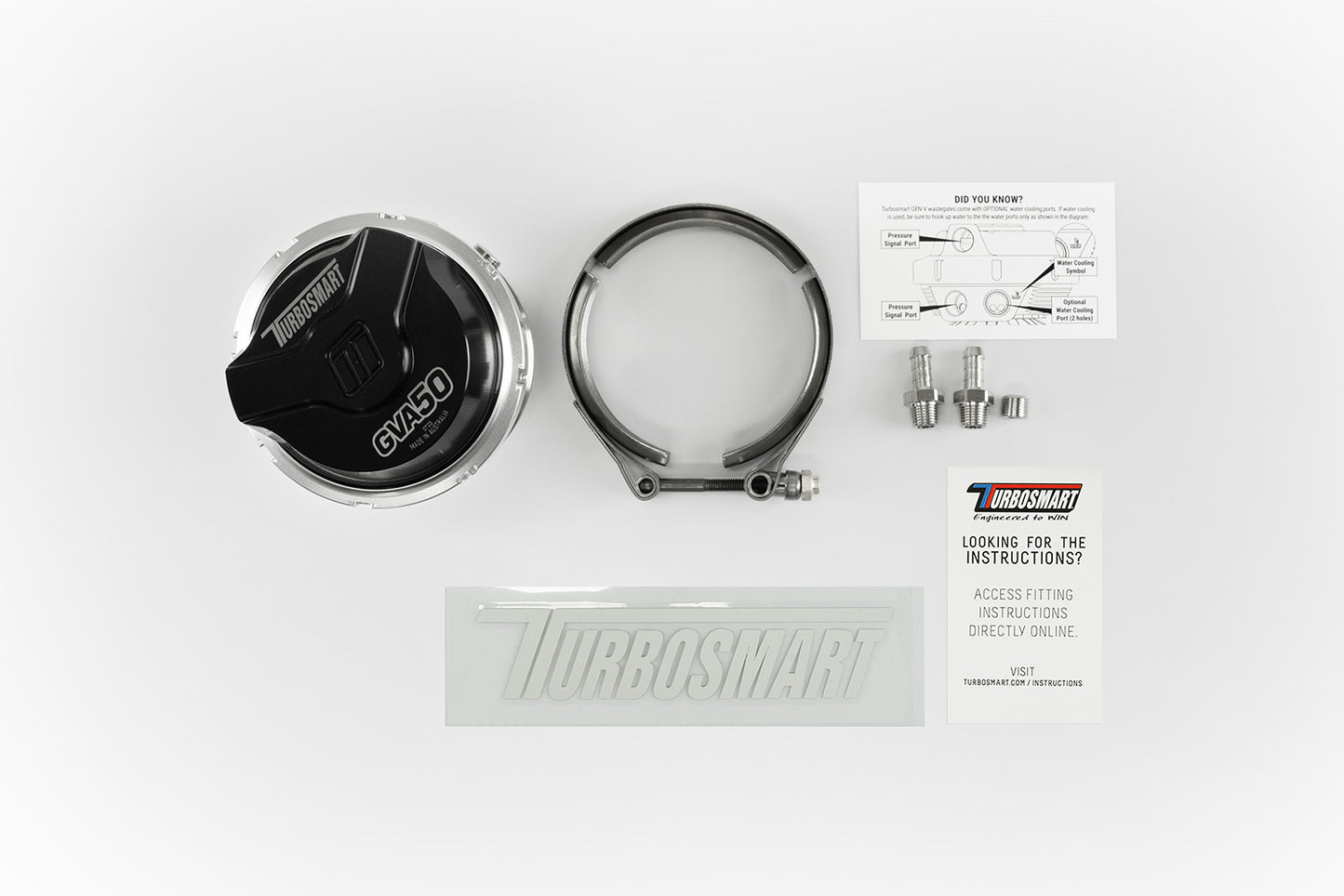 Turbosmart Gas Valve Actuator 45 14psi - Black