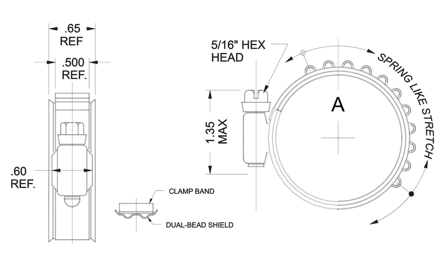 411 WORKS - Turbo Seal Hose Clamp