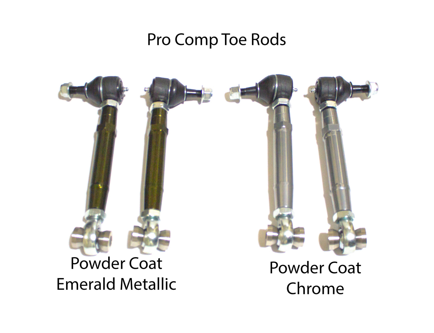 IS300 Toe Rods - Pro Comp - Emerald