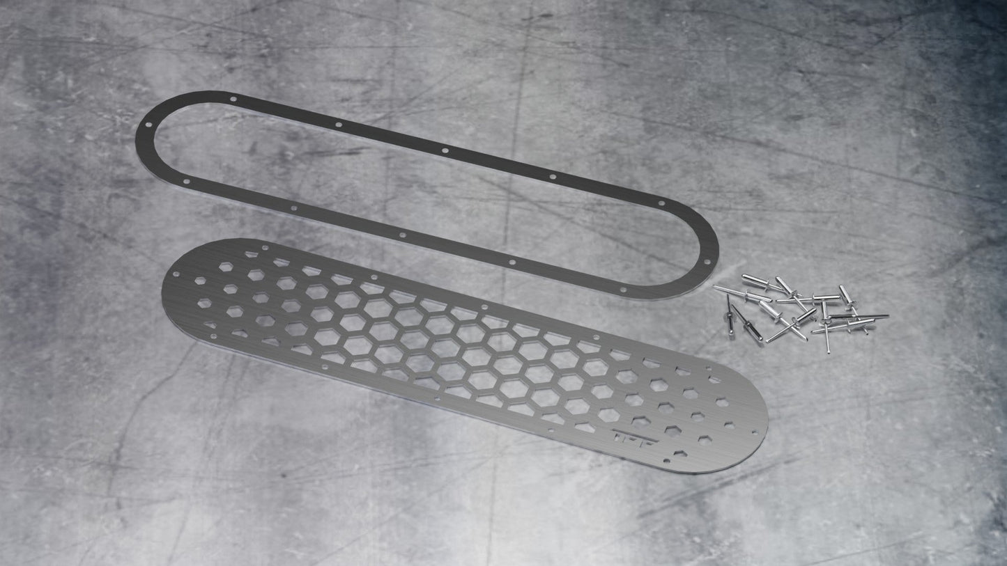 True Focus Fabrication - Universal Bumper Vent - Aluminum