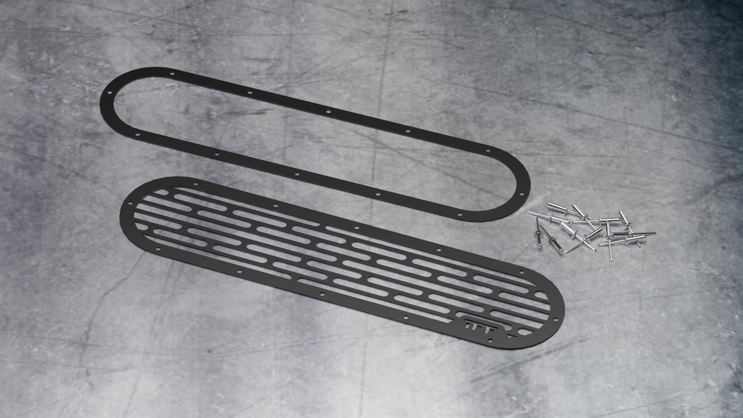 True Focus Fabrication - Universal Bumper Vent - Aluminum