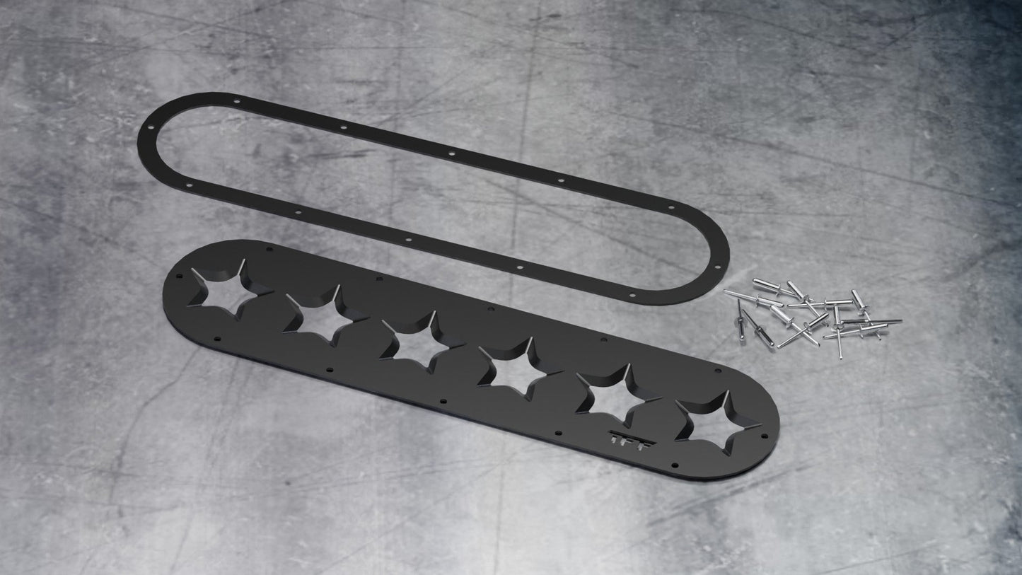 True Focus Fabrication - Universal Bumper Vent - Aluminum