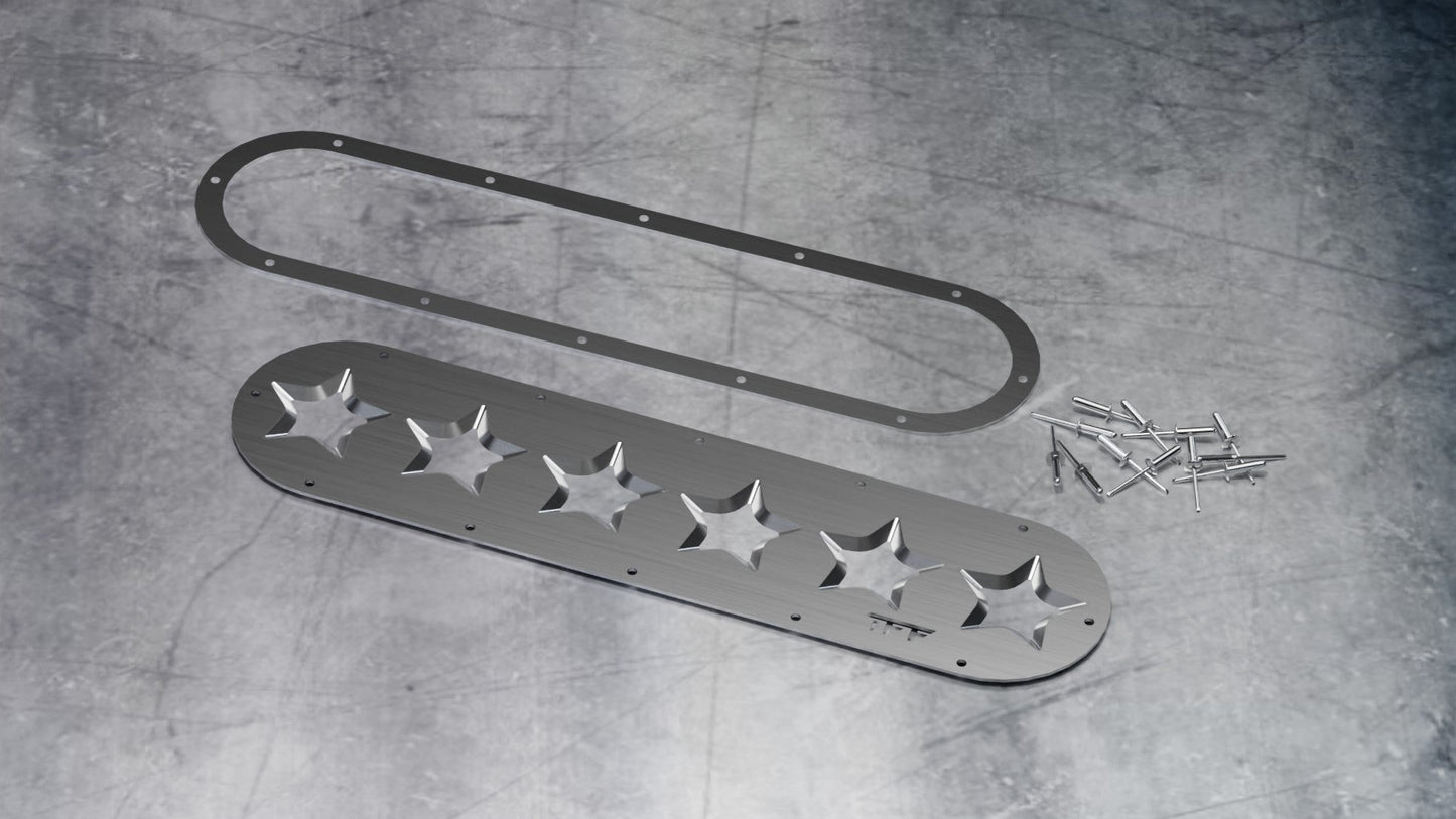 True Focus Fabrication - Universal Bumper Vent - Aluminum