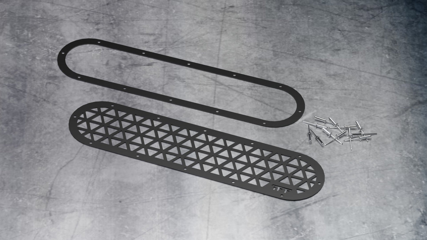 True Focus Fabrication - Universal Bumper Vent - Aluminum