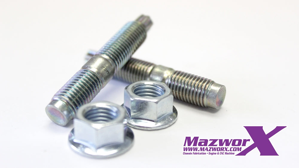 Mazworx - SR20/KA Exhaust Studs Kit