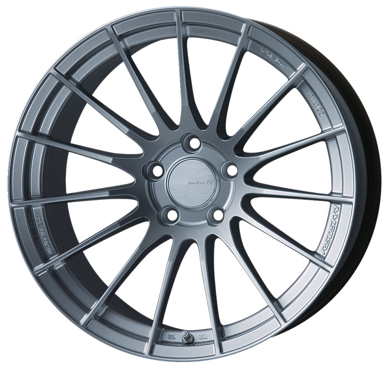 Enkei RS05-RR 18x8.5 35mm ET 5x120 72.5 Bore Sparkle Silver Wheel (Min Order Qty 40)