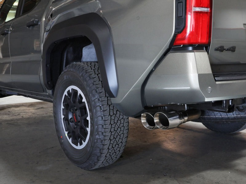 aFe 24-25 Toyota Tacoma L4-2.4L (t) Vulcan Series 2.5in to 3in Cat-Back w/ Polished Tip