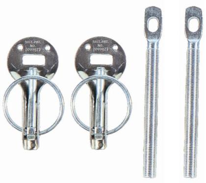 Sparco Hood Pin Silver