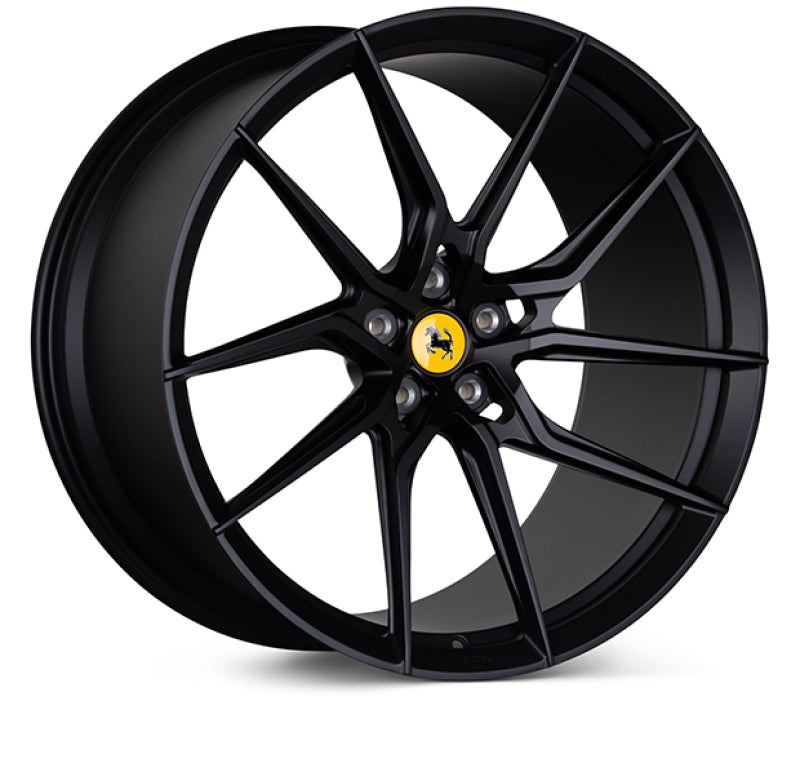 Vossen x Novitec NF8 21x9in - 5x114.3 BP - ET35 - Satin Black Ferrari 488 / F8 Front Wheel