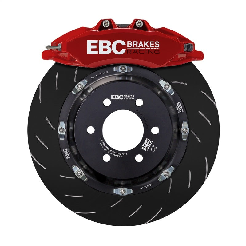 EBC Racing 12-21 BMW M240i F22 3.0T Red Apollo-6 Calipers 355mm Rotors Front Big Brake Kit