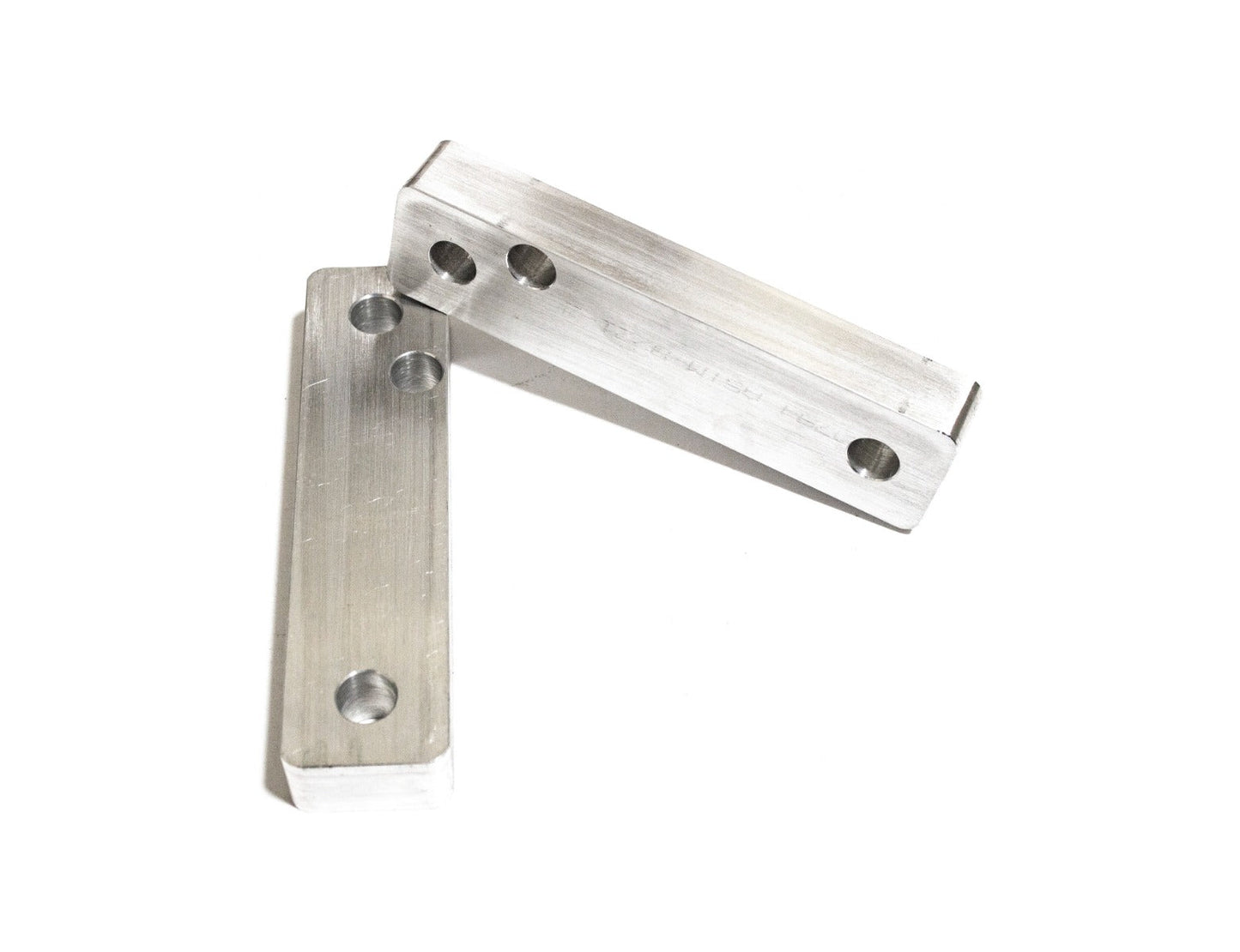 RA21 chassis Front Frame Spacers, 1.0" Aluminum with bolts