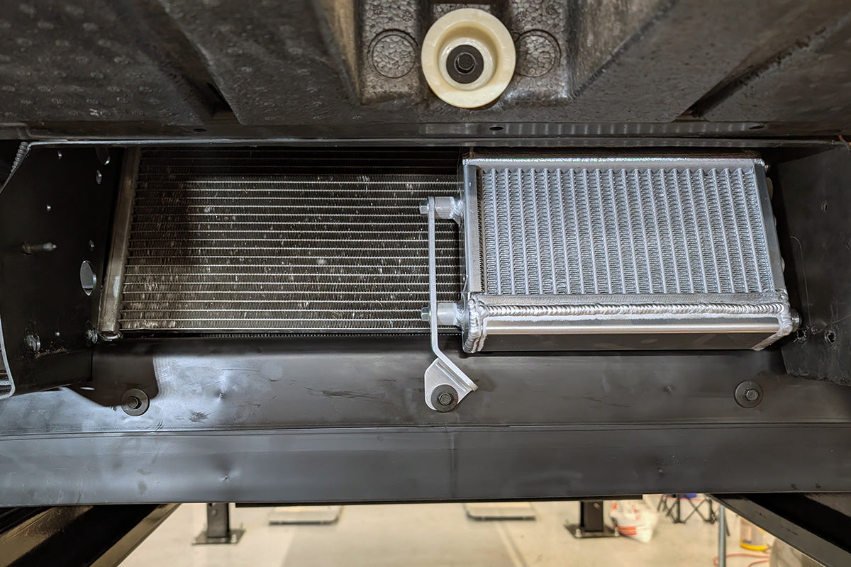 Improved Racing - Oil cooler kit, 2005-2013 C6 Corvette Street & Strip, 180F thermostat