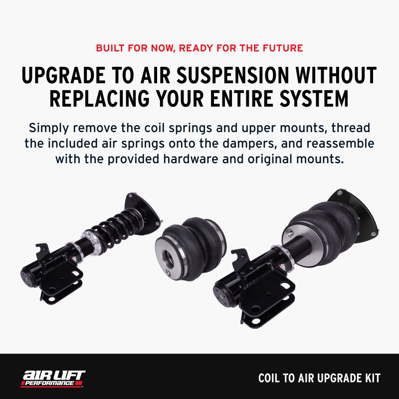 Air Lift 02-06 Infiniti G35 Sedan / 03-08 Nissan 350z Coil to Air Upgrade Kit