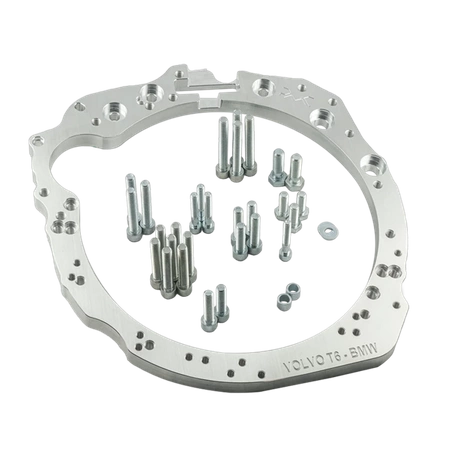 Adapter kit Volvo "White" T5 T6 - BMW M50 S50 M52 S52 M54 ZF-5 5-speed - 240mm / 9.45"