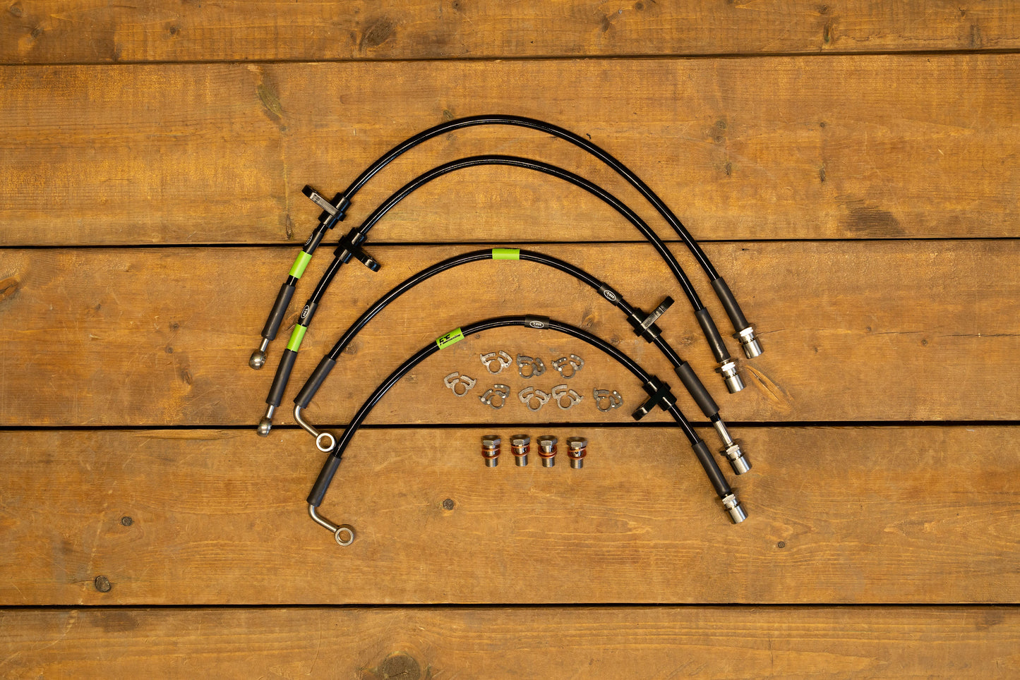 FDF Raceshop - FRS/GT86/BRZ Extended Front + Rear Brake Line Kit (2013-2021)
