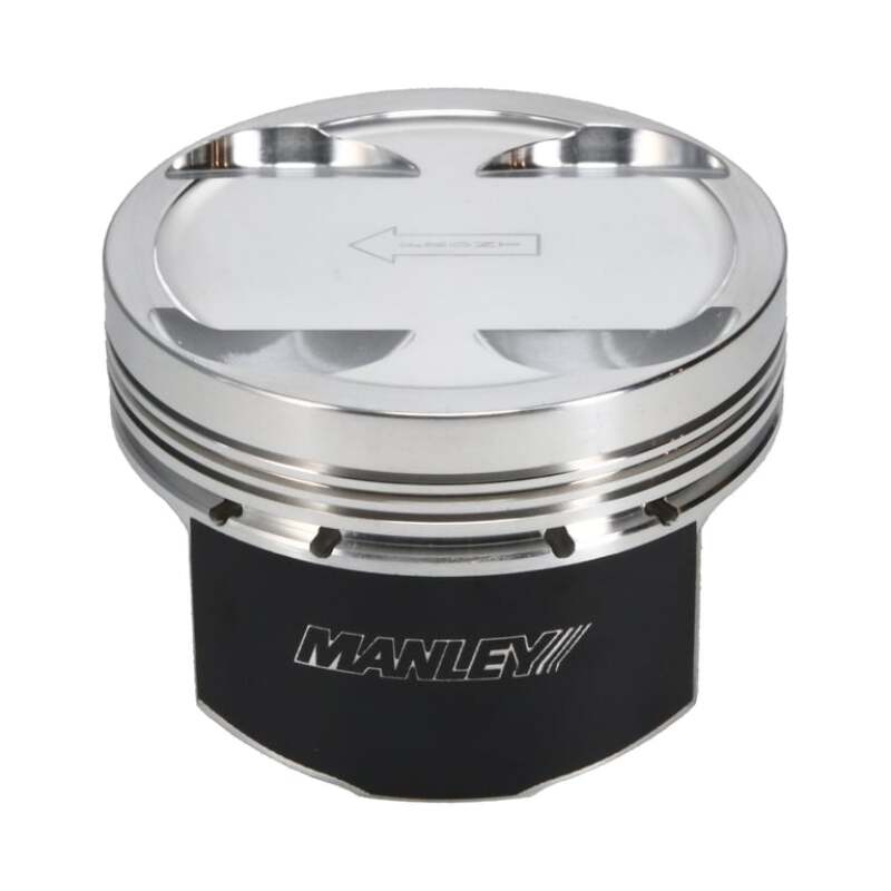Manley Mitsubishi 2.0L 4B11T Piston Set - 86.50mm Bore 1.155in CH, -3.50 CC