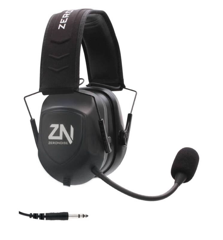 OMP Entry Level Valiant Headset 6.35mm Male Jack w/ Electret Noise Cancelling Microphone