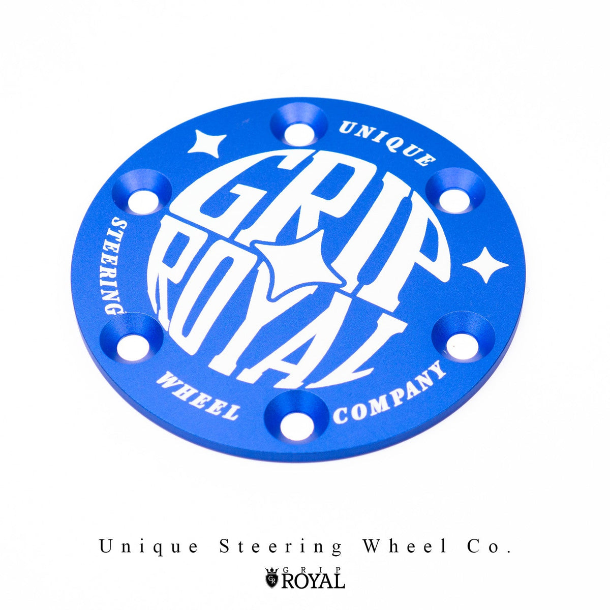 Horn Delete Plate Kit - Blue