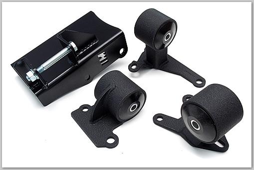 Innovative 94-01 Integra H-Series Black Steel Mounts 60A Bushings