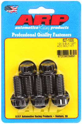 ARP 12pt Head / 1/2in -13 Thread / 1in UH Length Kit- Black Oxide