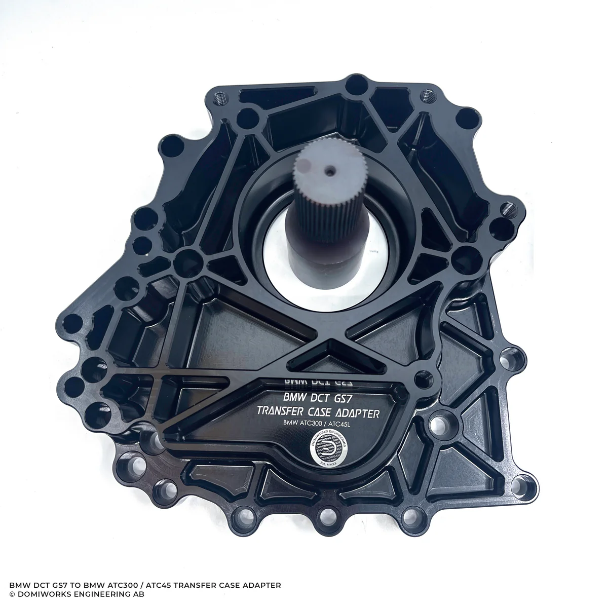 DomiWorks Engineering - BMW ATC300 Transfer Case to BMW DCT Conversion Adapter