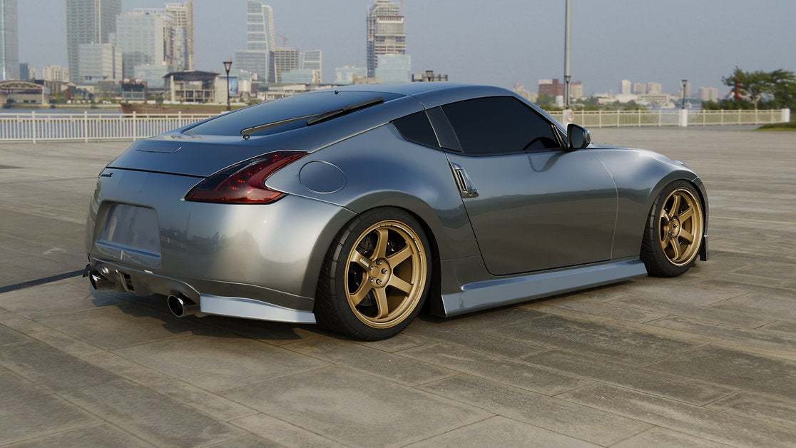 Big Duck Club - BDC 370Z (Z34) Rear Bumper Extensions