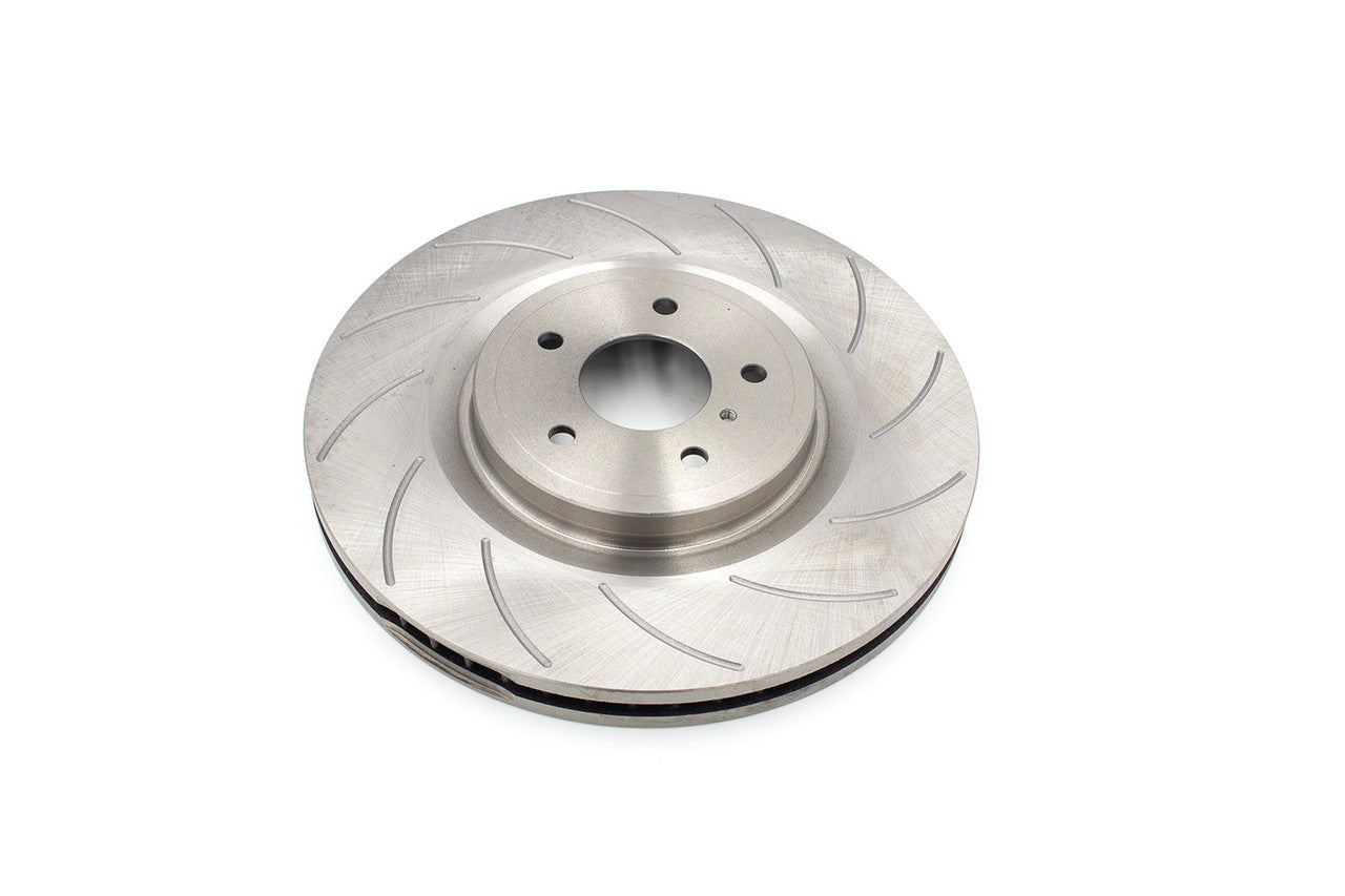 ROFU - Max Street Friction Slotted Front Rotors PAIR - Nissan 370Z Sport Z34 / Infiniti G37