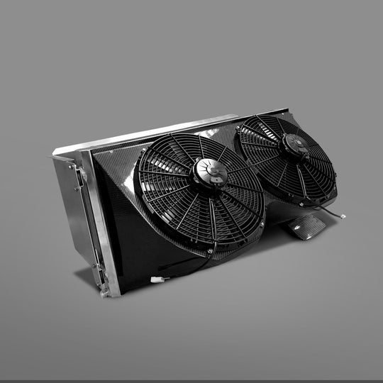 HGK Racing - F22 Rear Mounted Radiator Kit