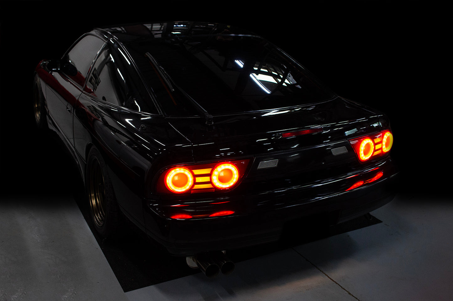 J Replace - Type X Style LED Tail Light Set - Nissan 240sx 89-94 Hatchback