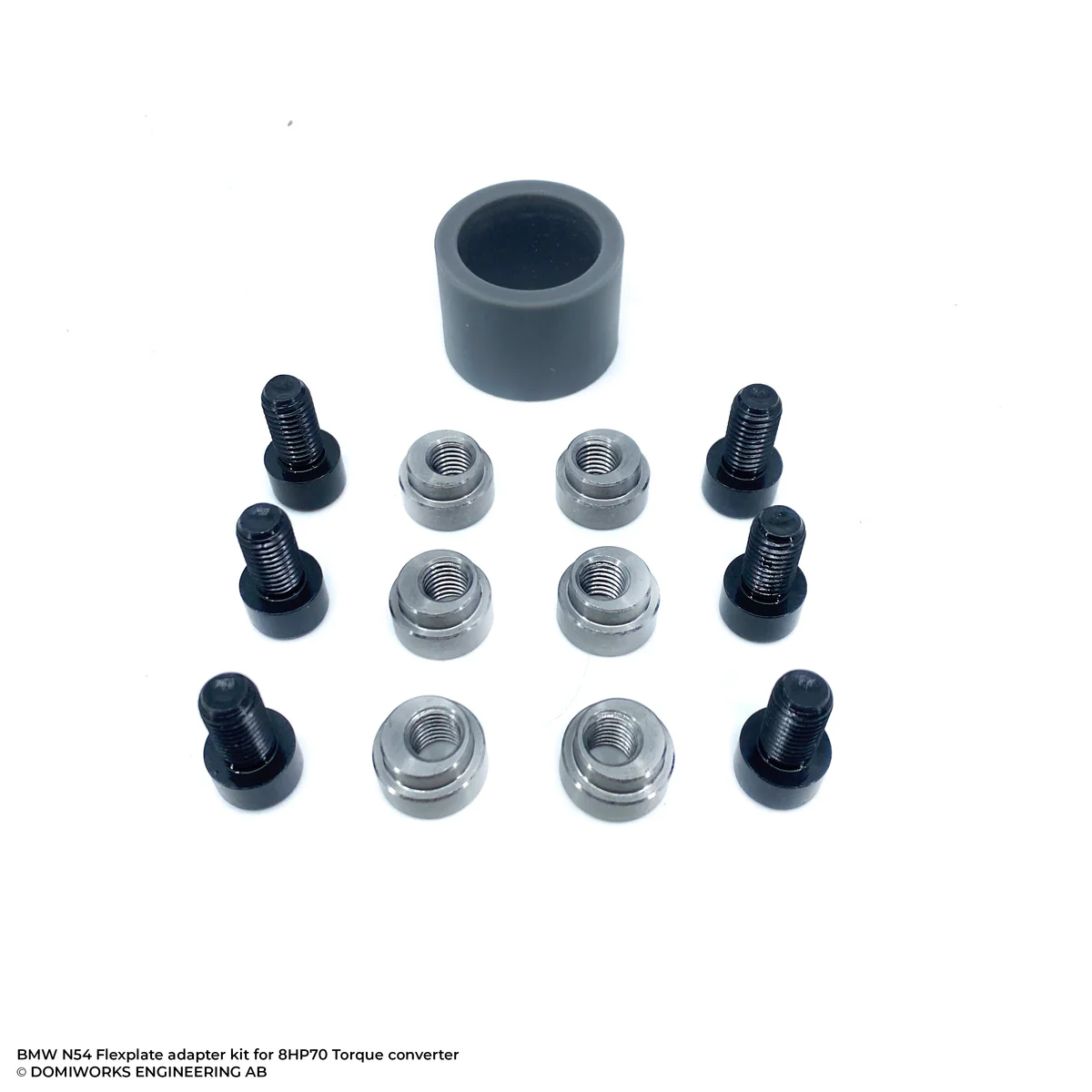 DomiWorks Engineering - BMW N54 N55 S55 TO 8HP70 N57 ADAPTER PLATE